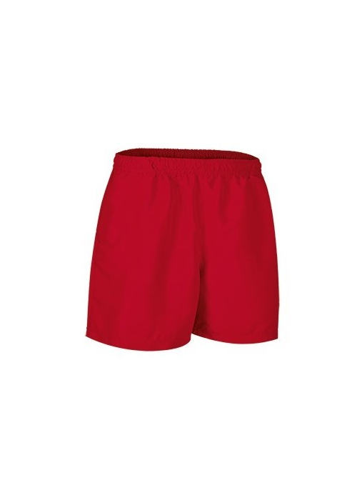 Pantalons Curts De Color Vermell