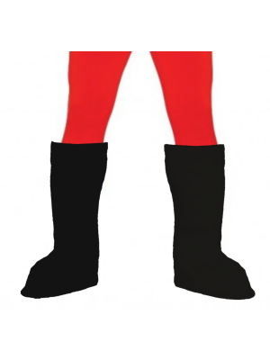 Cubrebotas Negro adulto de fieltro - COMPLEMENTOS POR CATEGORIA
