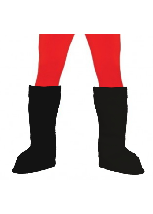 Cubrebotas Negro adulto de fieltro - COMPLEMENTOS POR CATEGORIA