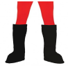 Cubrebotas Negro adulto de fieltro - COMPLEMENTOS POR CATEGORIA