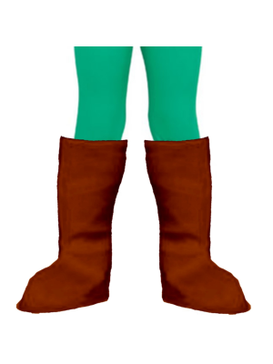 Capas Para Botas Marrom Infantil