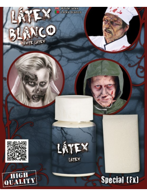 Latex con esponja - Maquillaje y Caracterizacion