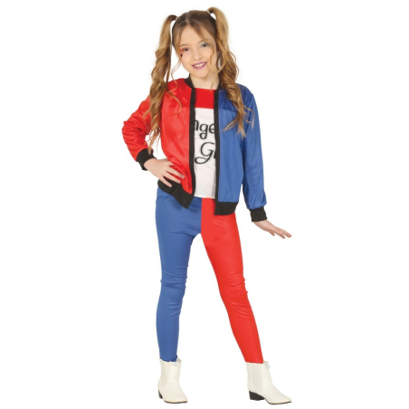 Disfraz de Harley Quinn para Niña - Disfraces Halloween Payasos Joker