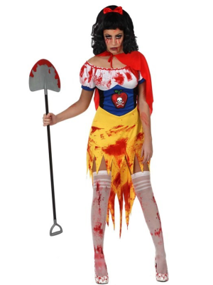 Disfraz Sangriento de de Princesa de las Nieves - Disfraces de Halloween para Mujer