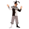 Disfraz de Joker Arlequin B/N Infantil - Disfraces de Halloween Infantiles