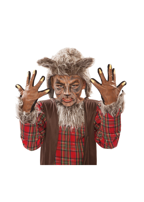 Guantes Hombre Lobo Infantil - Guantes