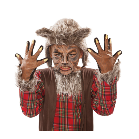 Guantes Hombre Lobo Infantil - Guantes