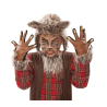 Guantes Hombre Lobo Infantil - Guantes