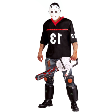 Disfraz de Hockey con motosierra - Disfraces de Halloween