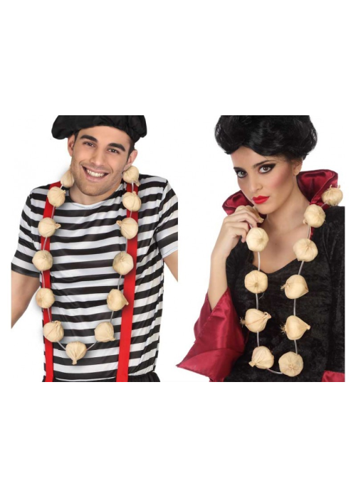 Collar De Ajos - Complementos Disfraces Vampiros