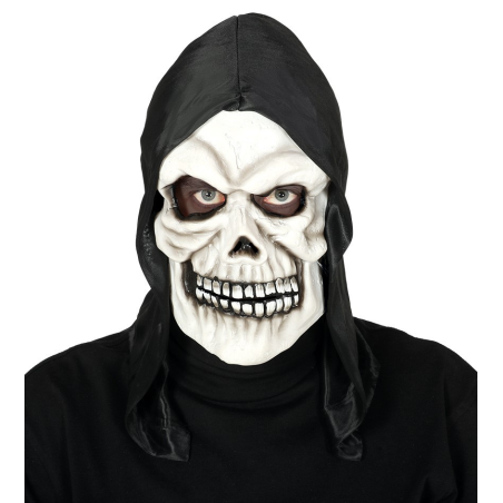 Mascara Calavera con capucha - Mascaras y Antifaces