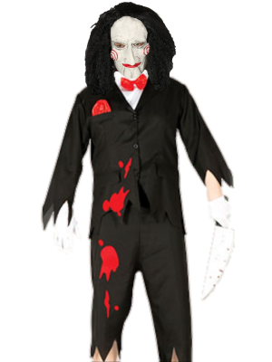 Vestit de Titelles assassí amb la màscara