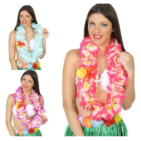 Collar hawaiano deluxe surtidos - Hawaianos