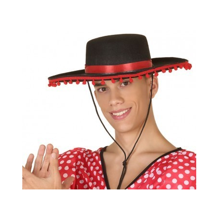 Comprar Sombrero Cordobes Amb Borles per només 3,50€ – vestit de Botiga en línia