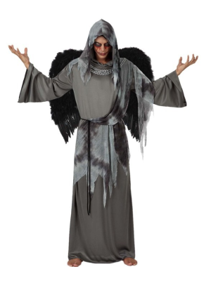 Disfraz de Angel Negro - Disfraces de Angeles y Demonio para Hombres