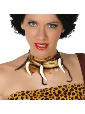 Collar cavernicola colmillos - Collares, Pulseras y Anillos