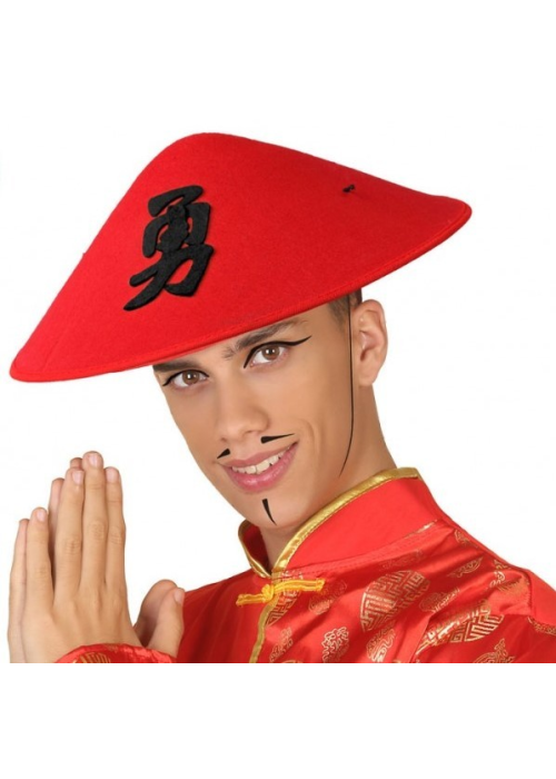 Mejorar Aumentar perdonar Comprar Gorro chino rojo - Complementos de Chinos, Orientales, Ninjas y Geishas Mejorar Aumentar perdonar Comprar Gorro chino rojo - Complementos de Chinos, Orientales, Ninjas y Geishas