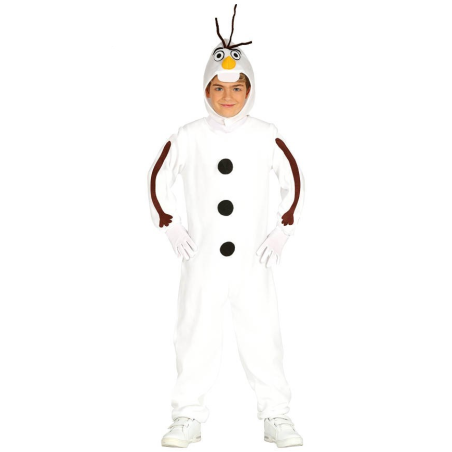 Vestit de ninot de neu per nen
