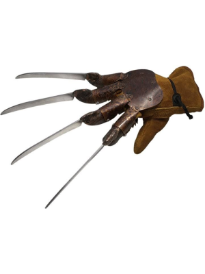 Guante Mano Freddy Krueger Lujo - Complementos de Asesino de Pesadillas
