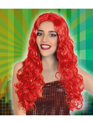 Peluka Luze Ile Wavy Gorria