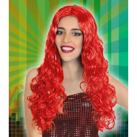 Peluka Luze Ile Wavy Gorria