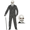 Disfraz de Esqueleto con traje y mascara - Disfraces Halloween Hombre