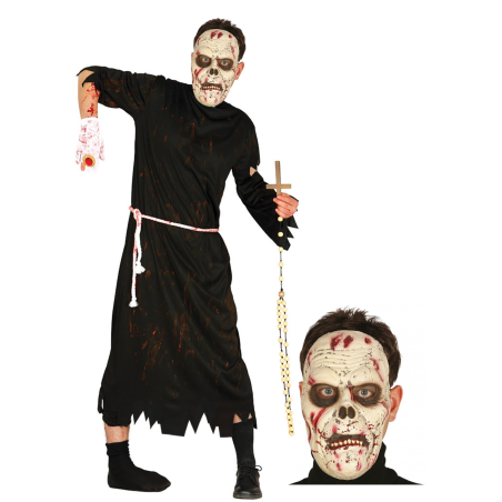 Mozorrotzeko Sendatzeko Zombie batekin maskara