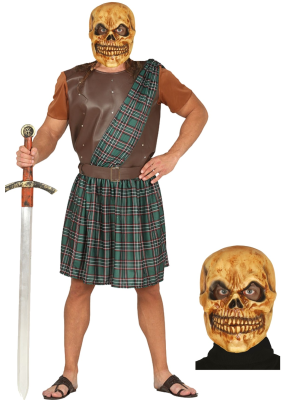 Mozorro Warrior Eskoziako Skull