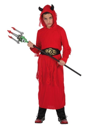 Disfraz de Diablo Rojo Infantil - Disfraces de Angeles y Demonio para Niños