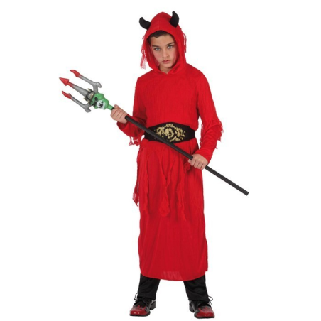 Disfraz de Diablo Rojo Infantil - Disfraces de Angeles y Demonio para Niños