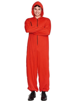 Comprar Disfraz de Buzo Atracador Rojo - TEMATICA