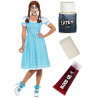 Disfraz de Gemela Fantasma con set de maquillaje - Disfraces de Mujer