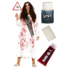 Disfraz de chica de la curva con set de maquillaje - Packs Amazon