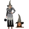 Disfraz de Bruja Esqueleto gris - Disfraces Halloween Mujer