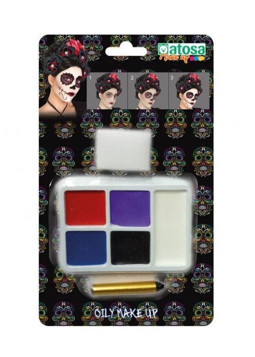 Set de Maquillaje para Halloween. - Maquillaje