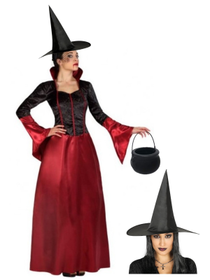 Disfraz de Bruja Elegante - Disfraces Halloween Mujer