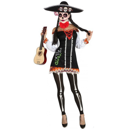 Vestit Catrina Mariachi curt