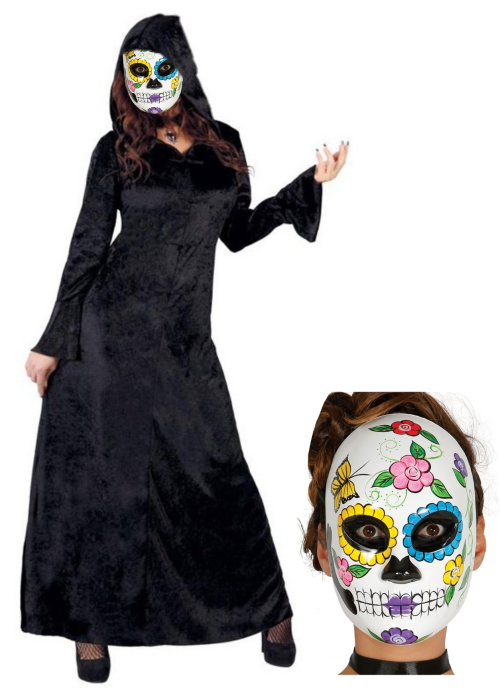 Mozorro Catrina Sorgin Beltza
