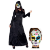 Disfraz de Catrina Hechicera Negra - Disfraces Halloween Mujer