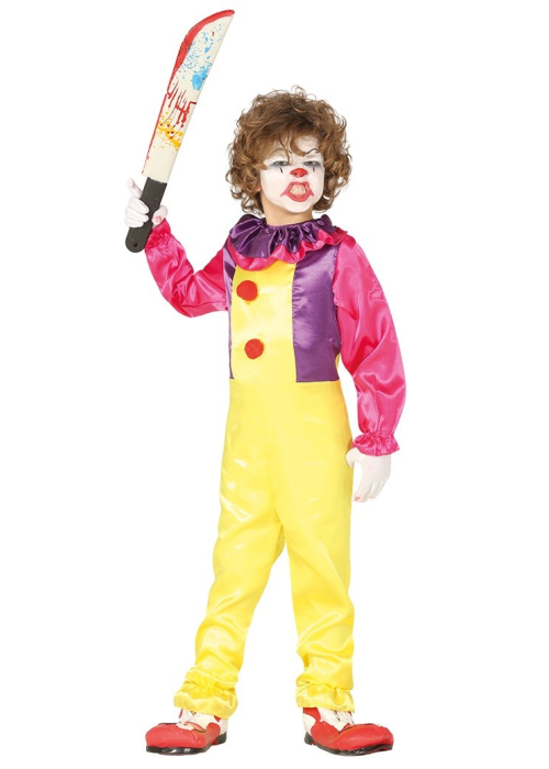 Disfraz De Payaso Asesino It Infantil - Disfraces de Halloween Pennywise