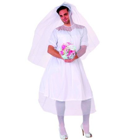 Disfraz de Novia Chico - Disfraces de Mujer para Hombre
