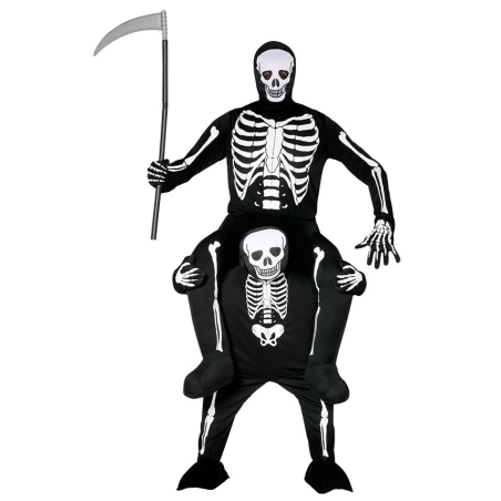 Disfraz de Esqueleto a Hombros de Esqueleto - Disfraces Halloween Hombre