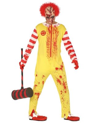 Disfraz de Payaso Burger Asesino - Disfraces de Halloween