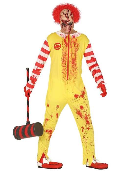 Disfraz de Payaso Burger Asesino - Disfraces de Halloween
