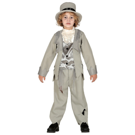 Disfraz de Novio Fantasma Gris Infantil - Disfraces de Halloween Infantiles