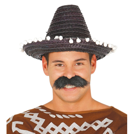 Barret Mexicà 33cm Negre