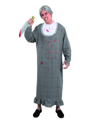Disfraz de Abuela Psicosis - Disfraces Halloween Hombre