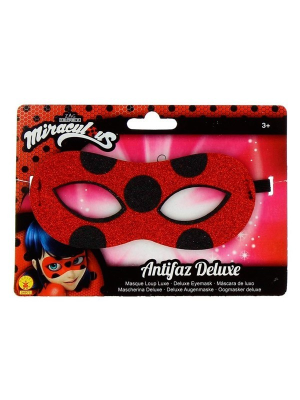 Antifaz Deluxe Miraculous LadyBug Inf - Mascaras y Antifaces
