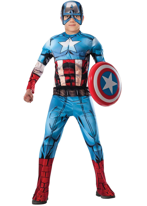 Disfraz de Capitan America Comic Premium - Capitan America
