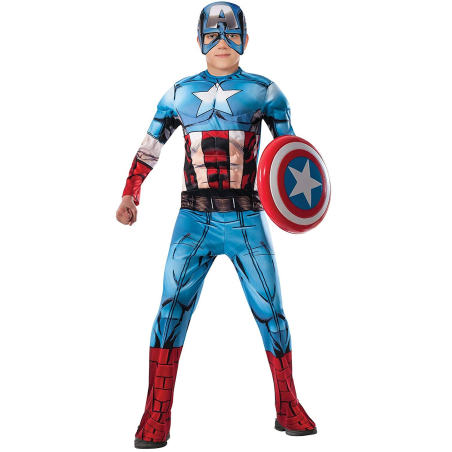 Vestit de Capità Amèrica Còmic Deluxe
